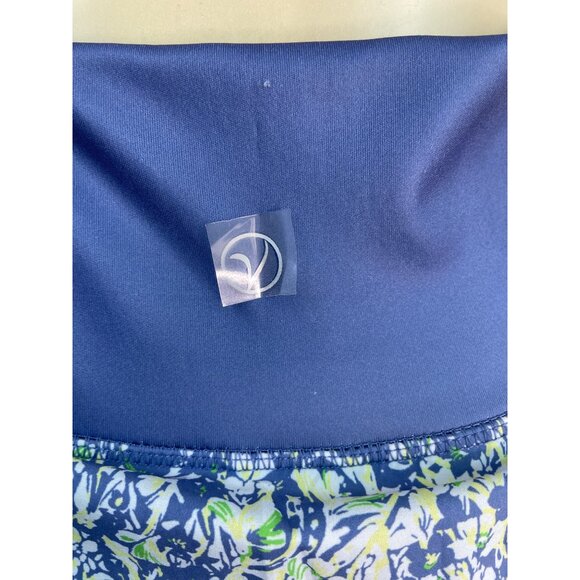 Vogo Womens Floral Activewear Skort With Inner Shorts Blue & White Size S - Picture 6 of 8